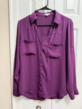 Purple Express Blouse